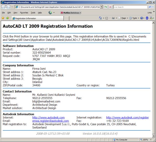 autocad 2007 activation code generator